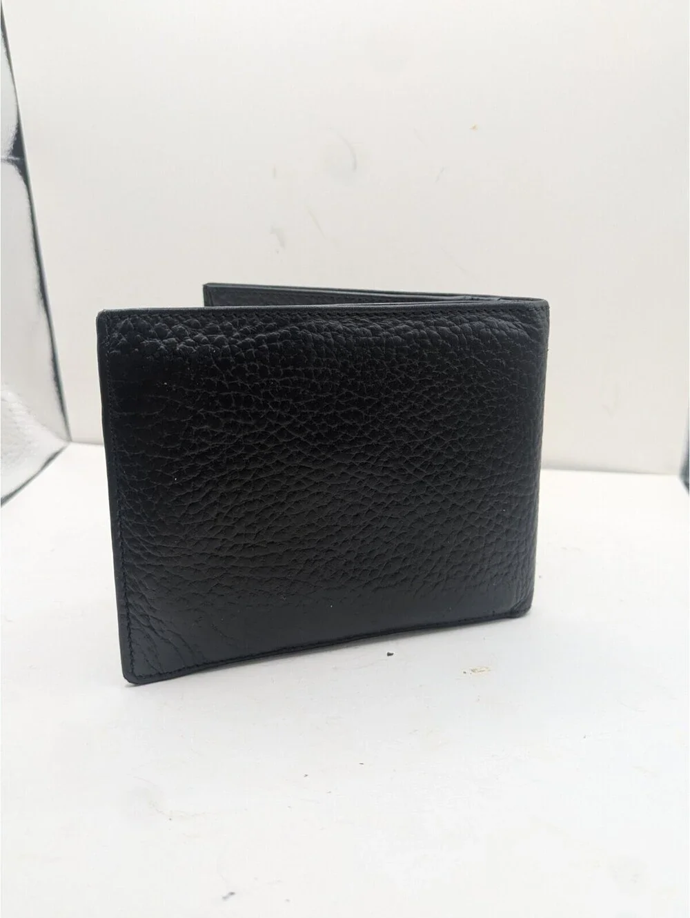 Dunhill two-fold wallet Connaught leather Auth used C3989